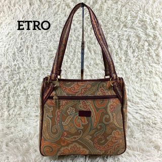 ETRO - ✨大人気✨　ETROエトロ　ショルダーバッグ　肩掛け　ペイズリー　ソフトコットン