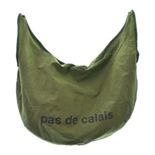 パドカレ(pas de calais)のpas de calais パドカレ トートバッグ - カーキ 【古着】【中古】(トートバッグ)