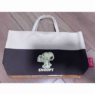 SNOOPY - スヌーピー  ツートンカラー　ミニトート