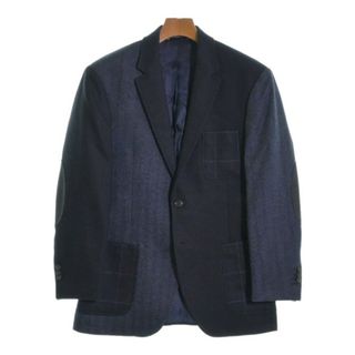 トミーヒルフィガー(TOMMY HILFIGER)のTOMMY HILFIGER テーラードジャケット 48(L位) 紺 【古着】【中古】(テーラードジャケット)