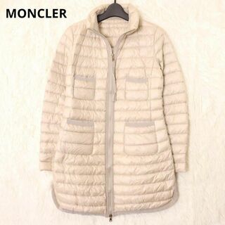 MONCLER - モンクレール　BOGUE　ライトダウンコート　オフホワイト　１サイズ