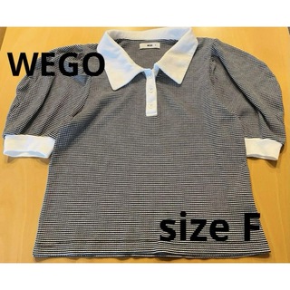 ウィゴー(WEGO)のWEGO ウィゴー　ボーダー　Tシャツ　半袖　フリーサイズ(Tシャツ(半袖/袖なし))