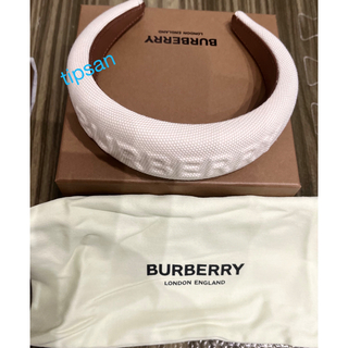 BURBERRY - バーバリー ヘアバンド 8070792 Burberry カチューシャ ロゴ