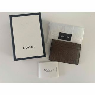 グッチ(Gucci)の【本物未使用】GUCCI グッチ　カードケース(名刺入れ/定期入れ)