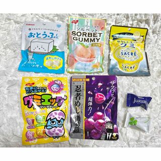 ユーハミカクトウ(UHA味覚糖)の今話題 入手困難 グミ 飴 ラムネ まとめ売り！ おまけ付き！(菓子/デザート)