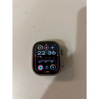 アップルウォッチ(Apple Watch)の【超美品】Apple Watch ultra 電池容量100% 使用わずか(腕時計(デジタル))