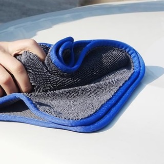 ⭐3枚入⭐ マイクロファイバー洗車タオル 超吸水 クリーニング 拭き上げ専用(洗車・リペア用品)