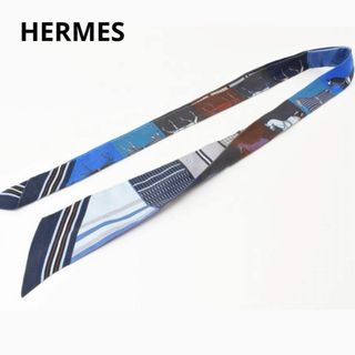 エルメス(Hermes)のエルメス　ツイリー　シルク　馬柄　Couvertures Nouvelles(バンダナ/スカーフ)