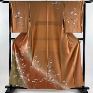 訪問着 身丈157cm 裄丈65cm 正絹 秀品 【中古】(着物)