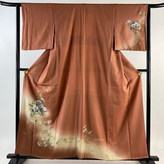 訪問着 身丈159cm 裄丈63cm 正絹 美品 秀品 【中古】(着物)