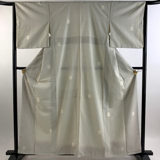 紬 身丈160.5cm 裄丈63.5cm 正絹 秀品 【中古】(着物)