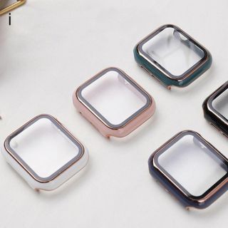 可愛い❣ Applewatch カバー ケース 保護ケース 40mm ピンク(保護フィルム)