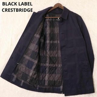 ブラックレーベルクレストブリッジ(BLACK LABEL CRESTBRIDGE)のブラックレーベルクレストブリッジ　シャドーチェック　ステンカラーコート　Lサイズ(ステンカラーコート)