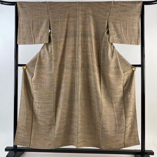 小紋 身丈155cm 裄丈64.5cm 正絹 名品 【中古】(着物)