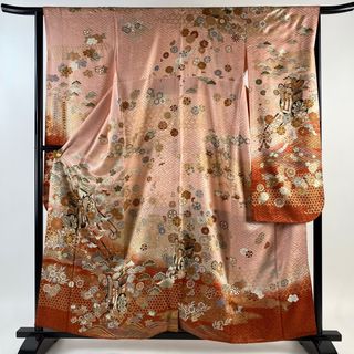 振袖 身丈159cm 裄丈64cm 正絹 名品 【中古】(着物)