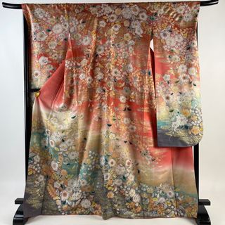 振袖 身丈170.5cm 裄丈69cm 正絹 名品 【中古】(着物)