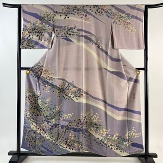 訪問着 身丈155.5cm 裄丈64cm 正絹 美品 名品 【中古】(着物)