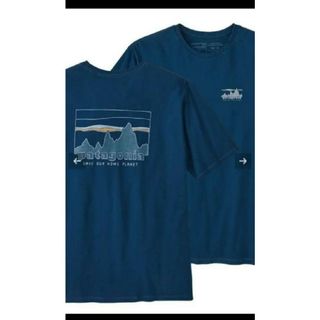 patagonia - 73 スカイライン オーガニック Tシャツ