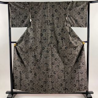 大島紬 身丈158cm 裄丈65cm 正絹 美品 秀品 【中古】(着物)