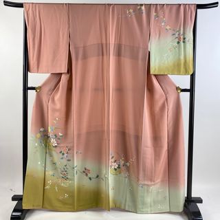 訪問着 身丈164cm 裄丈67.5cm 正絹 秀品 【中古】(着物)