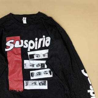 美品XL suspiria サスペリア ロンT Tシャツ　ホラー映画 T40(Tシャツ/カットソー(七分/長袖))