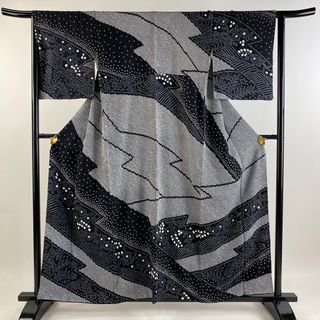 訪問着 身丈159cm 裄丈65cm 正絹 美品 名品 【中古】(着物)