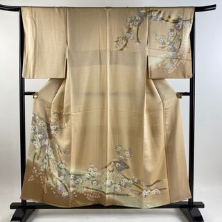 訪問着 身丈156cm 裄丈66.5cm 正絹 名品 【中古】(着物)