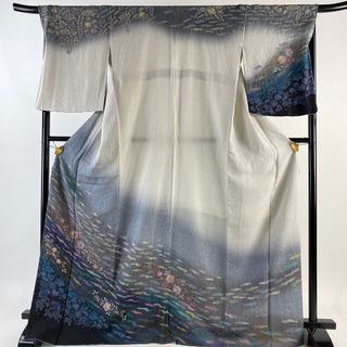 訪問着 身丈170.5cm 裄丈69.5cm 正絹 美品 名品 【中古】(着物)