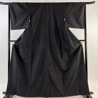 紬 身丈165cm 裄丈66cm 正絹 美品 名品 【中古】(着物)