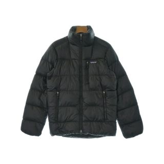 パタゴニア(patagonia)のpatagonia パタゴニア ダウンジャケット/ダウンベスト XS 黒 【古着】【中古】(ダウンジャケット)