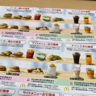 マクドナルド　株主優待券　2セット（2シート）