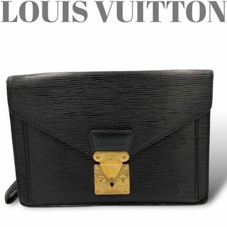 ルイヴィトン(LOUIS VUITTON)の【美品】ルイヴィトン ポシェット セリエ ドラゴンヌ ノワール クラッチバッグ(セカンドバッグ/クラッチバッグ)