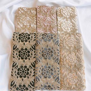 インド刺繍リボン まとめ売り アソート　6種類 各50cm 合計3m はぎれ