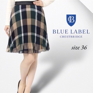 ブルーレーベルクレストブリッジ(BLUE LABEL CRESTBRIDGE)のクレストブリッジ　スカート (ひざ丈スカート)