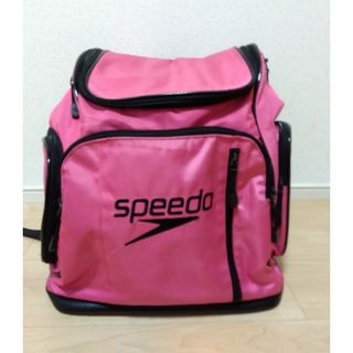 スピード(SPEEDO)のリュック　バックパック　水泳　SPEEDO　スピード　ピンク　桜色(マリン/スイミング)