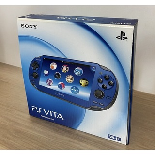 プレイステーションヴィータ(PlayStation Vita)のPlayStationVitaサファイア・ブルー (PCH-1000 ZA04)(携帯用ゲーム機本体)