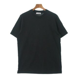 ジルサンダー(Jil Sander)のJIL SANDER ジルサンダー Tシャツ・カットソー M 黒 【古着】【中古】(Tシャツ/カットソー(半袖/袖なし))