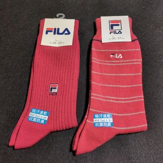 フィラ(FILA)のFILA フィラ　メンズソックス　吸汗速乾　抗菌防臭　25〜27cm　2足(ソックス)