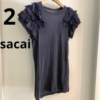 sacai - サカイ　Tシャツ　シルク　カットソー　レディース