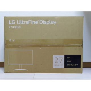 エルジーエレクトロニクス(LG Electronics)のLG UltraFine 27UQ850W(ディスプレイ)