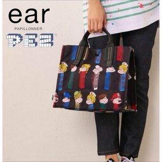 ear PAPILLONNER - PEZ×ear ミディアムトートバッグ 2nd SEASON/ ZOO