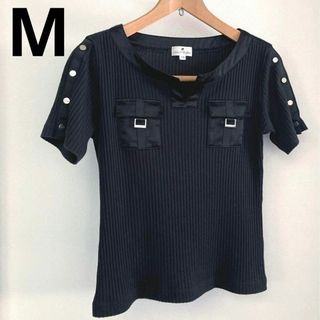 クレージュ(Courreges)のクレージュ　レア　希少　Tシャツ　カットソー　半袖　11号(Tシャツ(半袖/袖なし))