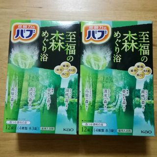 カオウ(花王)の★ 花王 バブ 至福の森めぐり浴  24個★　入浴剤(入浴剤/バスソルト)