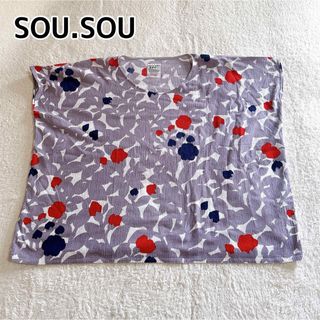 SOU・SOU - SOU・SOU ソウソウ 四角衣 貫頭衣 高島縮 板尾織物 日本製