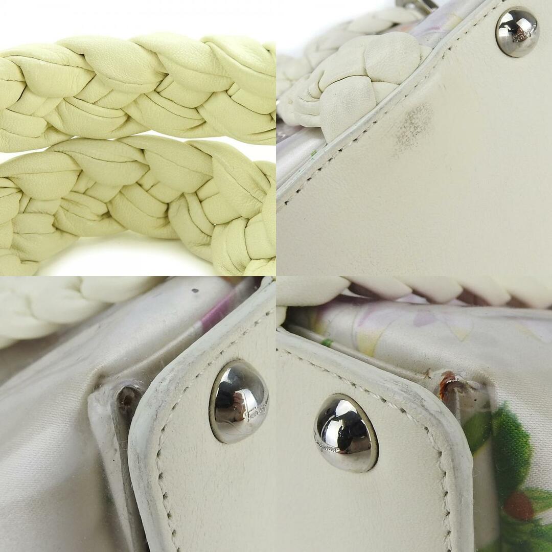 Salvatore Ferragamo - 【中古】 サルヴァトーレフェラガモ ハンドバッグ EX-21 5362 サテン ビニール レザー アイボリー マルチカラー シルバー金具 花 魚 レディース 女性 Salvatore Ferragamoの通販 by V.S BUYERS ラクマ店 | サルヴァトーレフェラガモならラクマ Salvatore Ferragamo - 【中古】 サルヴァトーレフェラガモ ハンドバッグ EX-21 5362 サテン ビニール レザー アイボリー マルチカラー シルバー金具 花 魚 レディース 女性 Salvatore Ferragamoの通販 by V.S BUYERS ラクマ店 | サルヴァトーレフェラガモならラクマ