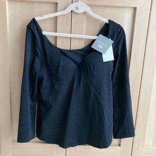 ユニクロ(UNIQLO)の【最終値下げ！】UNIQLO ユニクロ　レディース　マメクロゴウチ　ブラTシャツ(アンダーシャツ/防寒インナー)