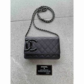 シャネル(CHANEL)のCHANEL チェーンウォレット　カンボンライン　ブラック(その他)