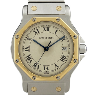 カルティエ(Cartier)のカルティエ サントスオクタゴン LM W2001583 クォーツ レディース 【中古】(腕時計)
