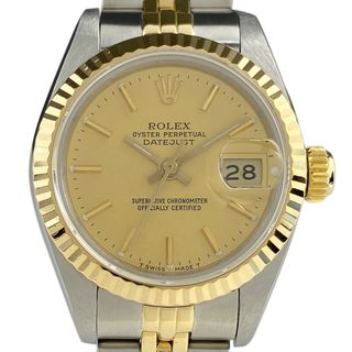 ロレックス(ROLEX)のロレックス デイトジャスト 69173 自動巻き レディース 【中古】(腕時計)