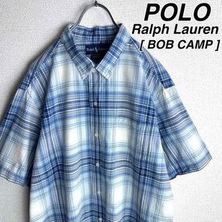 ポロラルフローレン(POLO RALPH LAUREN)の希少 90s 〜 00s ポロラルフローレン ボブキャンプ チェックシャツ(シャツ)